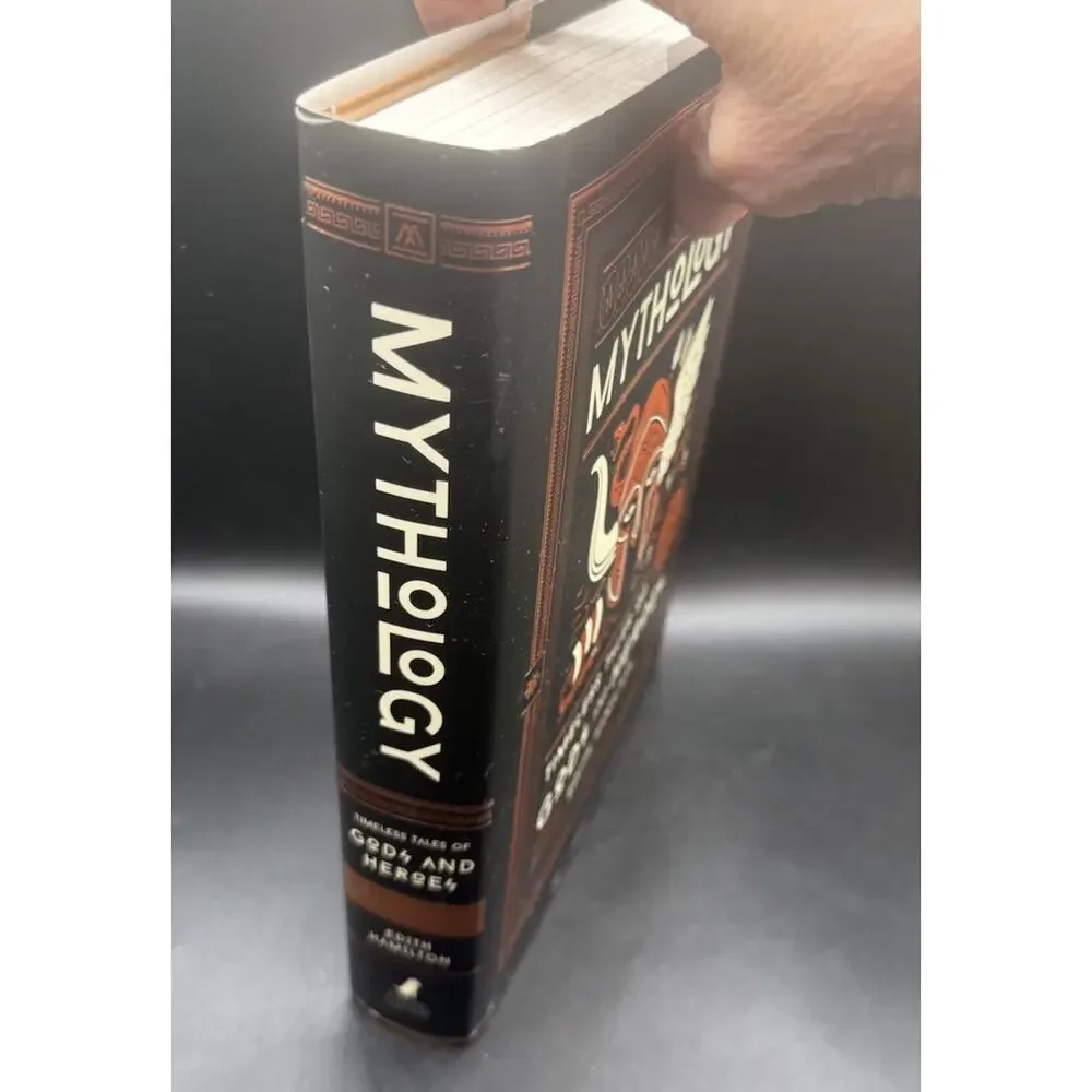 Mythology: Timeless Tales Of Gods And Heroes Hardcover DJ EUC